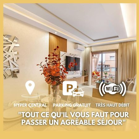 Magnifique Appartement Unique Et Central! Marrakesh Bagian luar foto