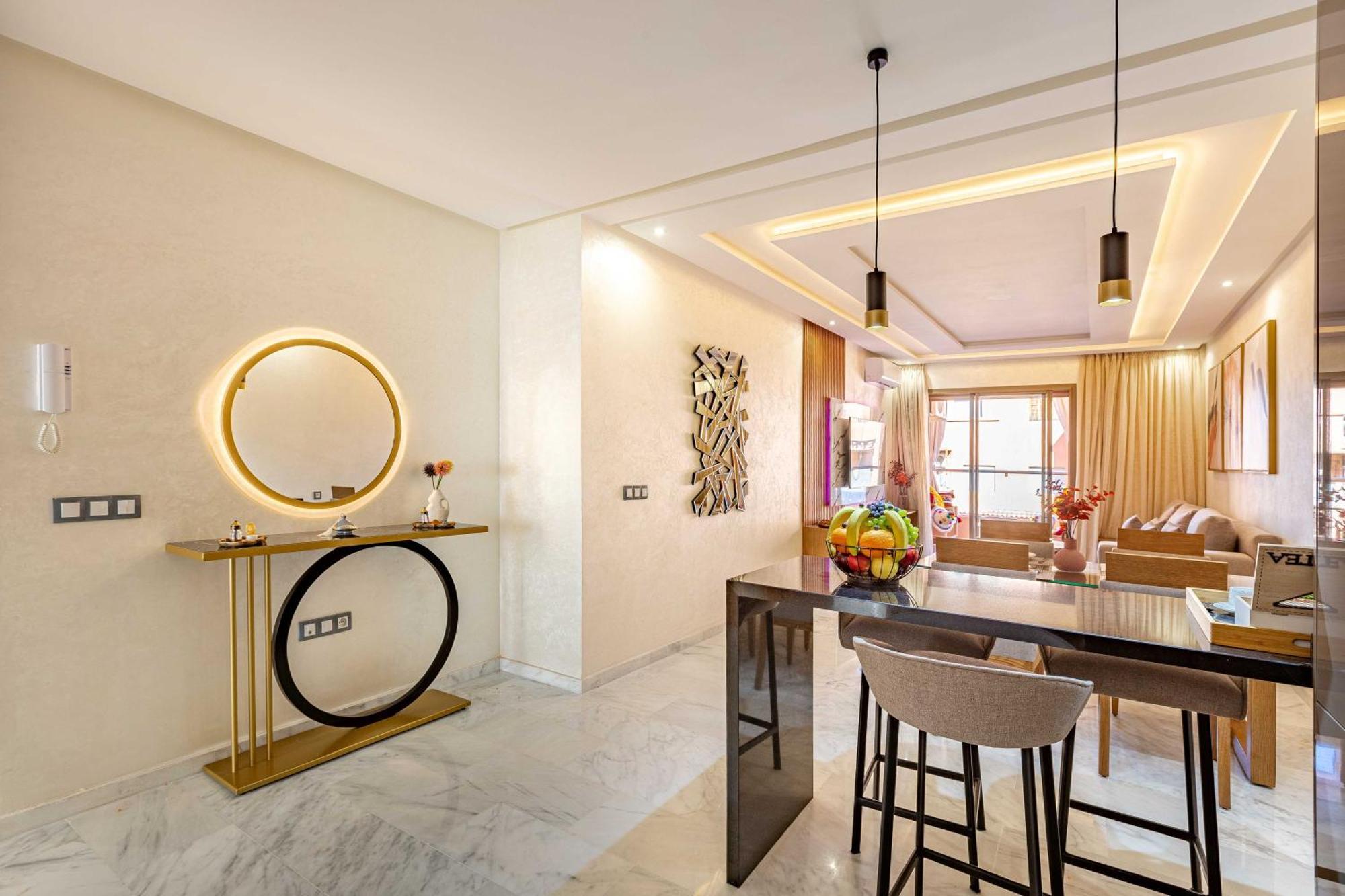 Magnifique Appartement Unique Et Central! Marrakesh Bagian luar foto