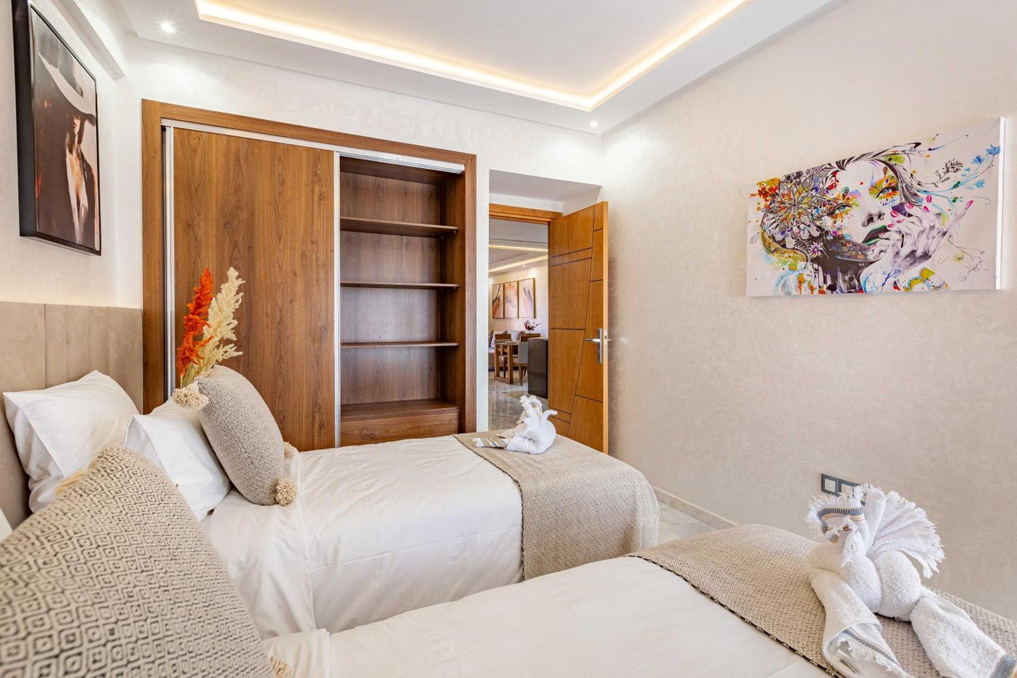 Magnifique Appartement Unique Et Central! Marrakesh Bagian luar foto