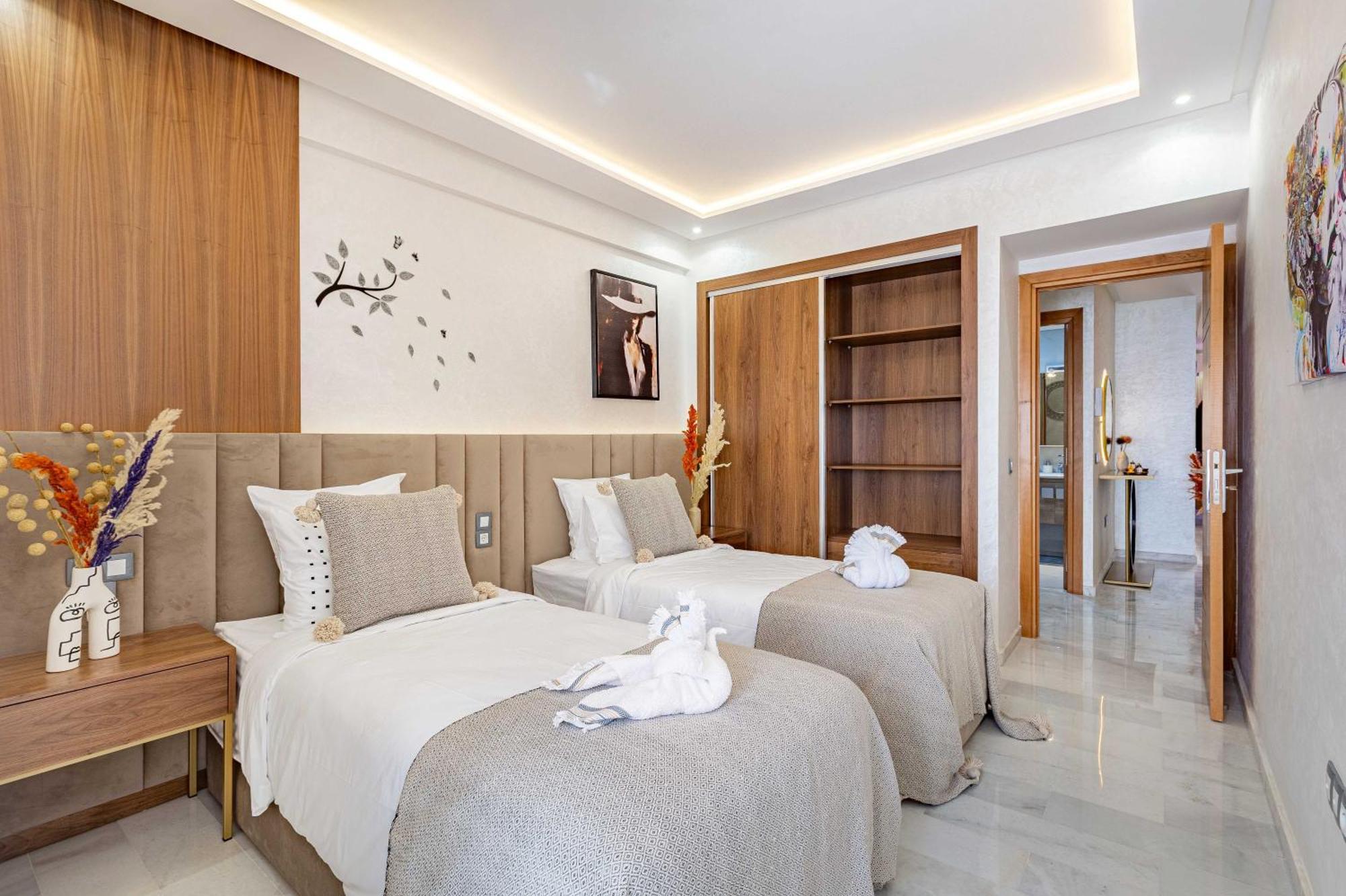 Magnifique Appartement Unique Et Central! Marrakesh Bagian luar foto