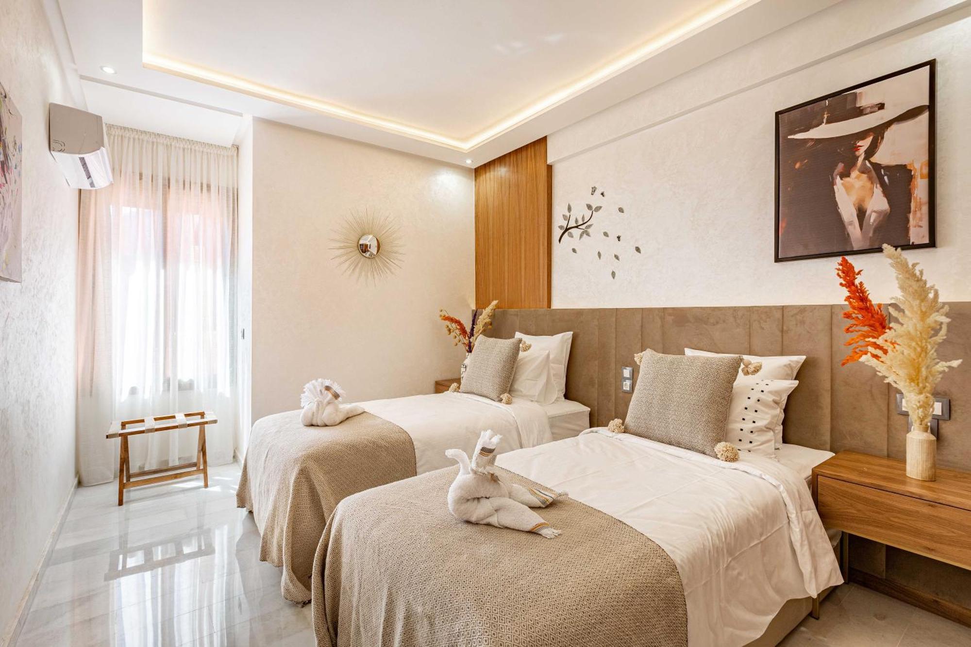 Magnifique Appartement Unique Et Central! Marrakesh Bagian luar foto