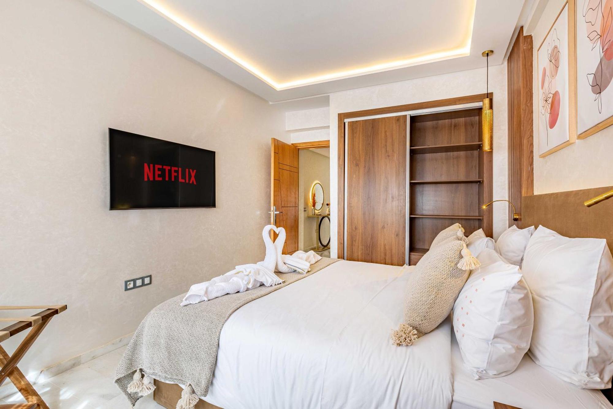 Magnifique Appartement Unique Et Central! Marrakesh Bagian luar foto