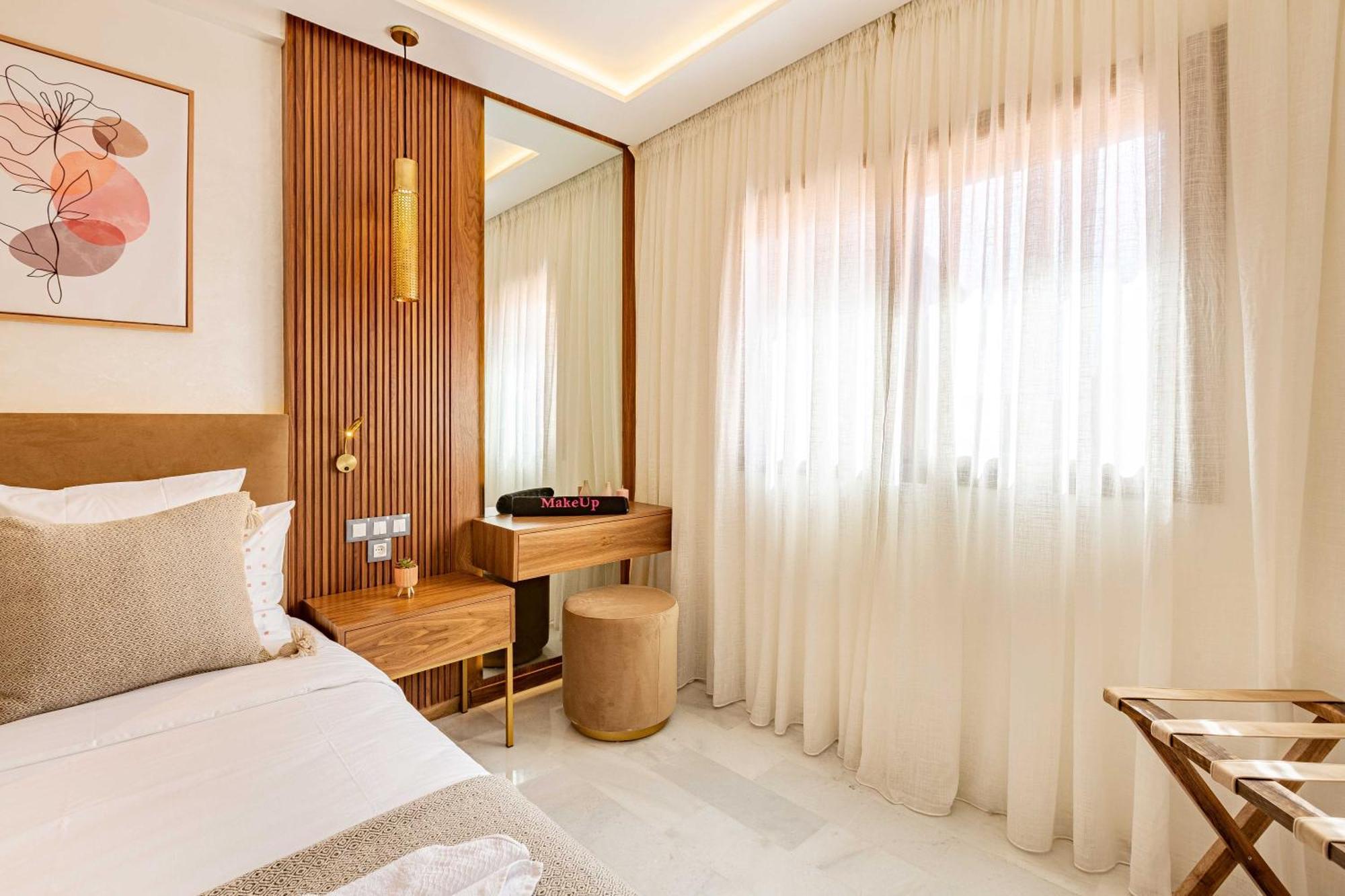 Magnifique Appartement Unique Et Central! Marrakesh Bagian luar foto