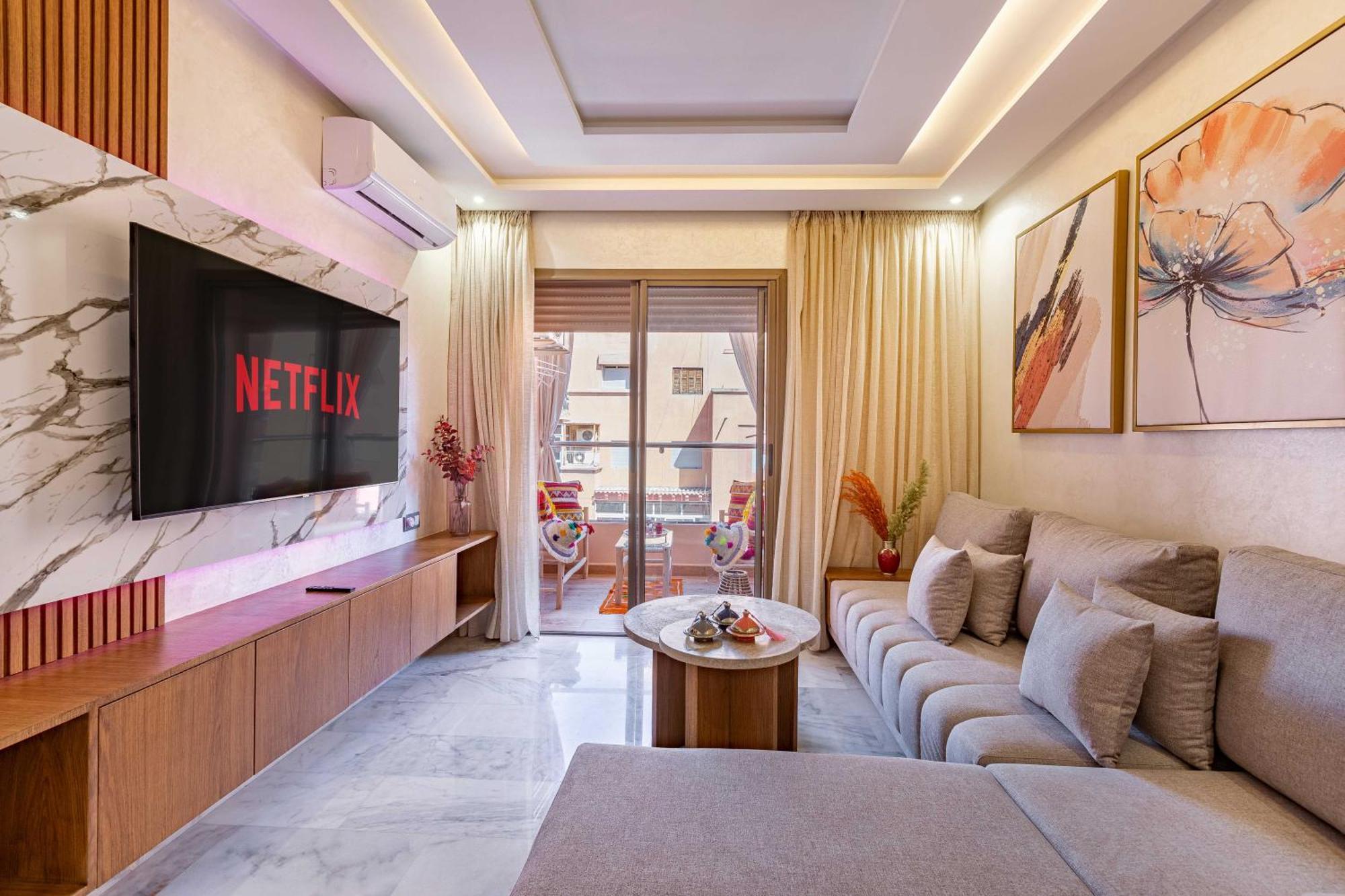 Magnifique Appartement Unique Et Central! Marrakesh Bagian luar foto